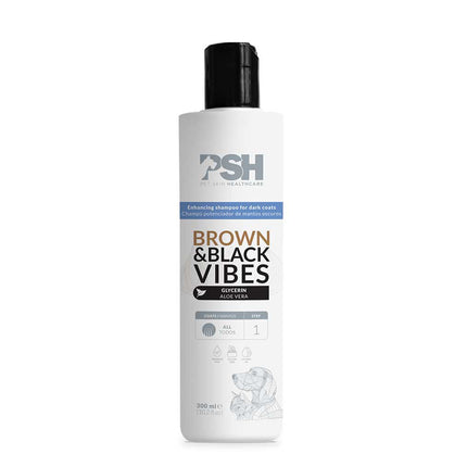 PSh Daily Beauty Brown & Black Vibes - shampoo for brown and black fur of dogs and cats