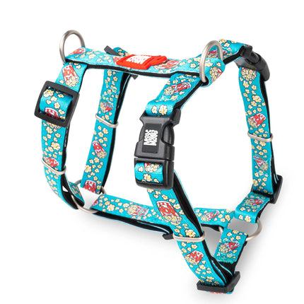 Max&Molly H - Popcorn Harness - colorful adjustable harness for dogs and puppies