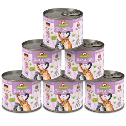 GranataPet DeliCatessen Lamb & Turkey - grain-free wet food for cats, lamb and turkey