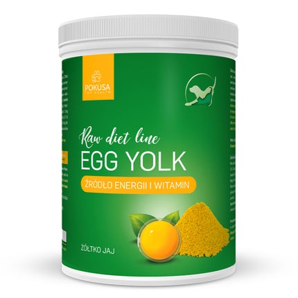 Pokusa RawDiet Egg Yolk - chicken egg yolk, a rich source of energy, vitamins, minerals, and fatty acids.