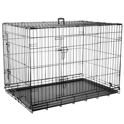 Flamingo Keo - metal dog cage, XL: