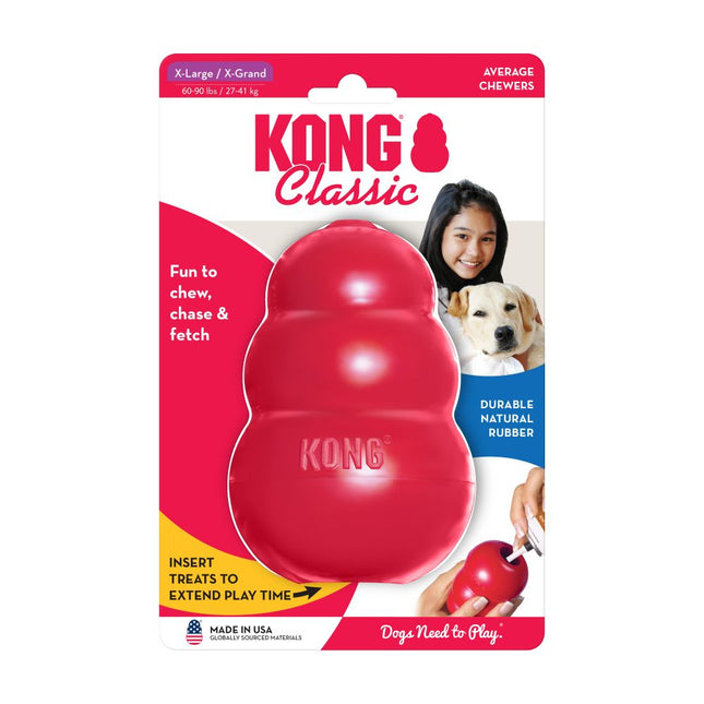 Kong Classic - rubber dog toy, original, - 13cm