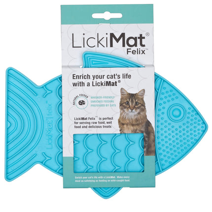 LickiMat Classic Felix - licking mat for cats and small dogs