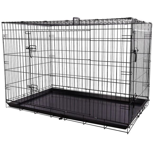 Flamingo Mezo - metal dog crate, XXL: