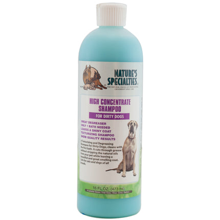 Nature's Specialties High Concentrate Dirty Dog Shampoo - degreasing shampoo for dogs and cats, concentrate 1:24