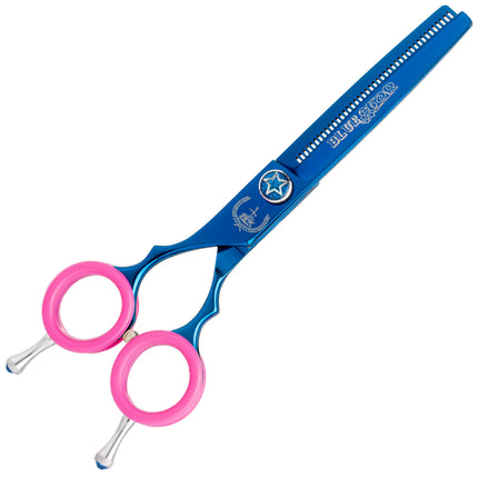 P&W Star Left Thinning - single-sided thinning shears for left-handed users, 42 teeth