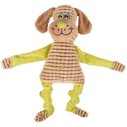 Flamingo Sonay Dog - crinkly dog with a squeaker