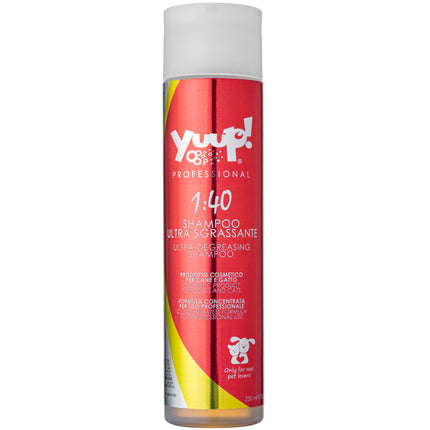 Yuup! Professional Ultra Degreasing Shampoo - degreasing shampoo for dogs, deeply cleansing, concentrate 1:40