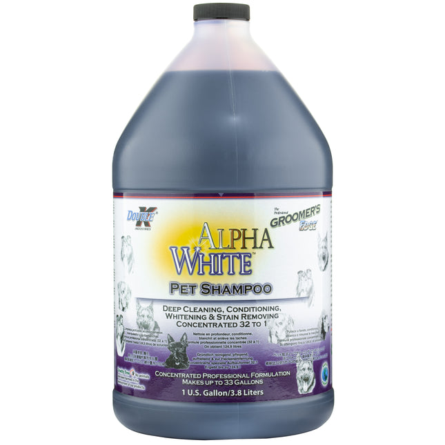 Double K Alpha Shampoo - whitening shampoo for dogs, cats, and horses, concentrate 1:32