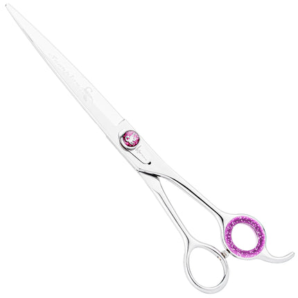 Kenchii Scorpion Straight Scissors - professional grooming scissors with an ergonomic handle, straight