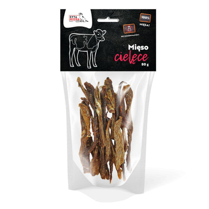 Syta Micha Veal Meat - natural dog treats in the form of dried veal strips