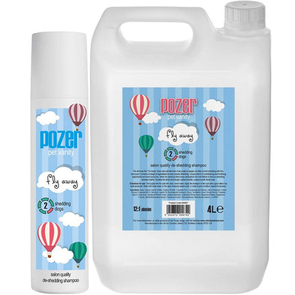 Pozer Fly Away Shampoo - fur loss reducing shampoo, concentrate 1:12