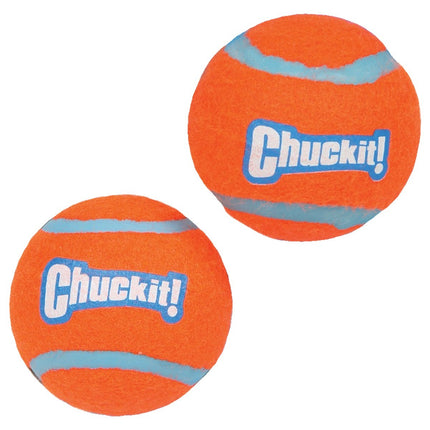 Chuckit! Tennis Ball M (6.4cm) - dog tennis balls, without squeaker - 2pcs