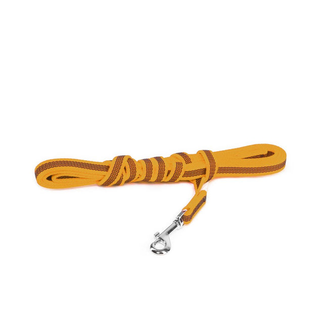 Julius K9 Color & Gray Supergrip Leash With Handle Orange - non-slip dog leash, orange