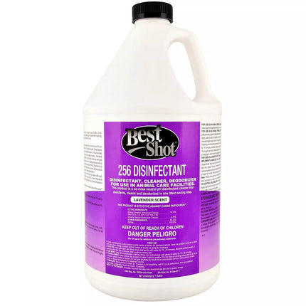 Best Shot 256 Disinfectant - concentrated cleaning and disinfecting liquid with a lavender scent