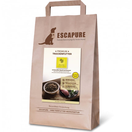 Escapure Premium Puppy Food - high-quality food for puppies, oven-baked turkey