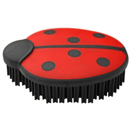 V7 - amazing ladybug brush for collecting pet hair from clothes