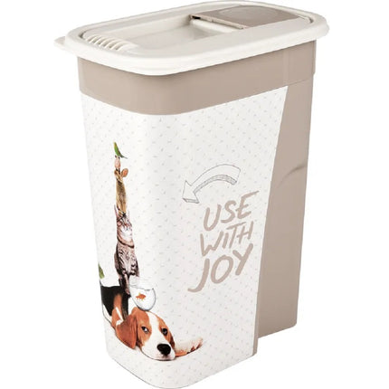 Flamingo June Food Barrel 4.1L - container for dry food, litter