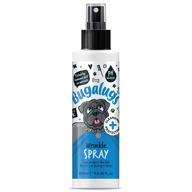 Bugalugs Wrinkle Spray - Chlorhexidine Spray for Dog and Cat Skin Fold Hygiene