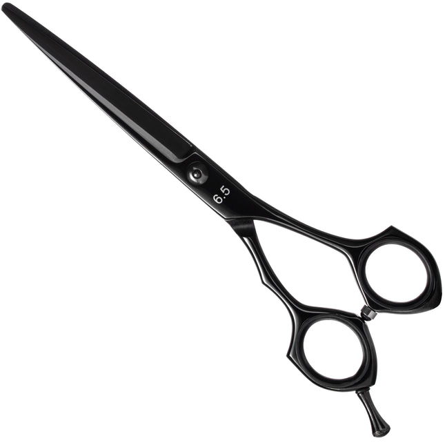 Artero Black Scissors - professional straight scissors made of Japanese steel with a titanium coating