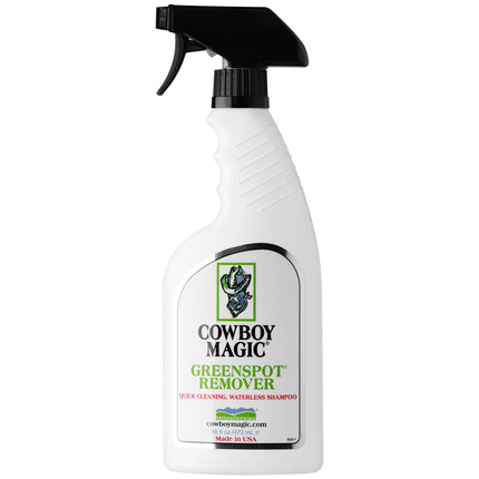 Cowboy Magic Greenspot Remover - dry bath shampoo for dogs, horses, cattle