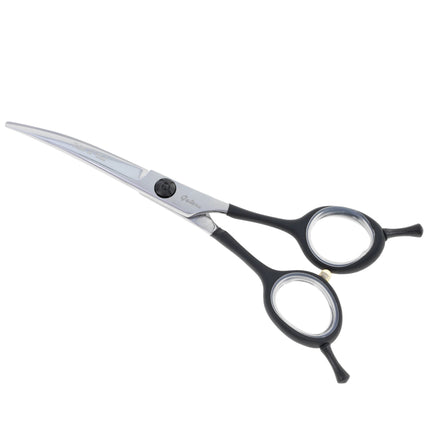 Geib Gator Trim 'n' Cut Curved Scissors - lightweight, sharp, and handy curved scissors with a Teflon handle and thin blades