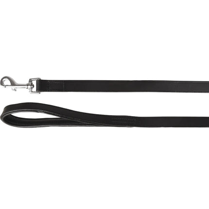 Flamingo Leash Arizona - leather dog leash, genuine leather, padded handle, 130cm