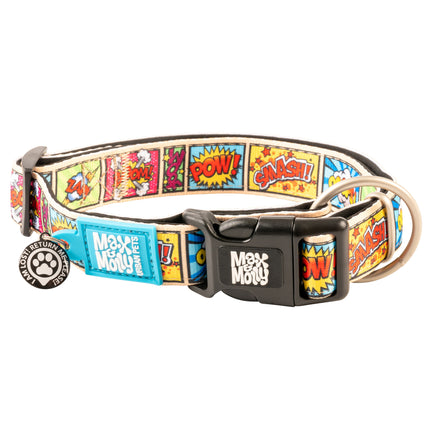 Max & Molly GOTCHA! Smart ID Comic Collar - collar with smart Tag for dogs