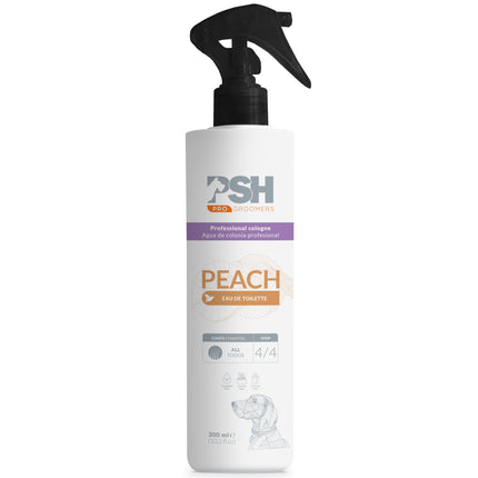 PSH Pro Eau de Toilette - delicate perfume for dogs, peach-scented