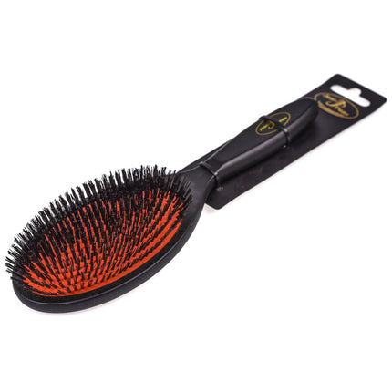 Jean Peau Professional Brush - high-quality brush with natural boar bristles, for short-haired breeds