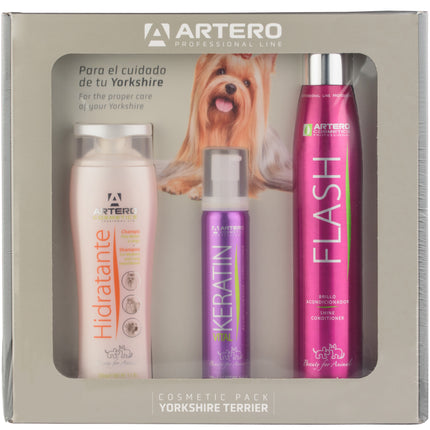 Artero Cosmetic Pack Yorkshire Terrier - grooming kit for dogs with long hair