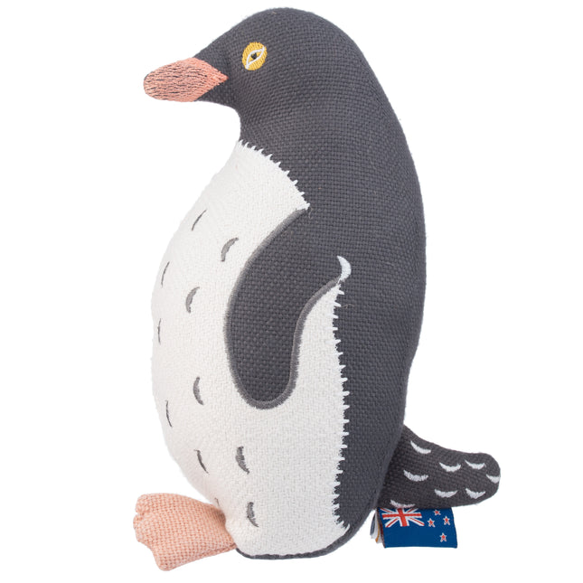 Resploot Cuddlers Eye Penguin - plush toy for dogs, penguin made from recycled materials, with a squeaker