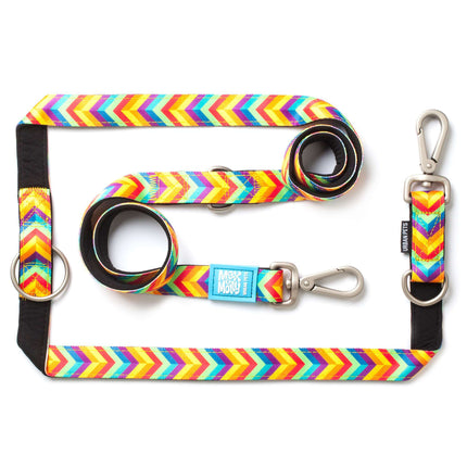 Max&Molly Multi-Leash Summertime - adjustable leash for dogs, interesting pattern, 200cm