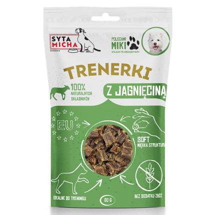 Syta Micha lamb trainer treats - soft training snacks for dogs, single protein