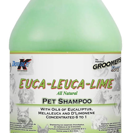 Double K Euca - Leuca - Shampoo - eucalyptus shampoo for irritated skin of dogs, cats, and horses, concentrate 1:6