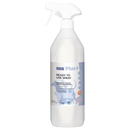 Disicide Plus+ Ready To Use Spray - cleaning and disinfecting solution for surfaces, eliminating unpleasant odors