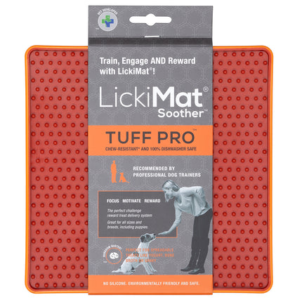 LickiMat Tuff Soother Pro - licking mat for dogs and cats, training mat