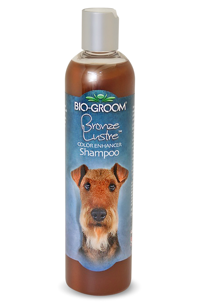 Bio - Groom Bronze Lustre - shampoo for brown, red, and copper fur of dogs and cats, concentrate 1:8