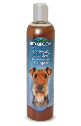 Bio - Groom Bronze Lustre - shampoo for brown, red, and copper fur of dogs and cats, concentrate 1:8