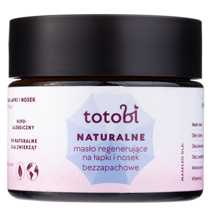 Totobi natural regenerating butter for dog's paws and nose