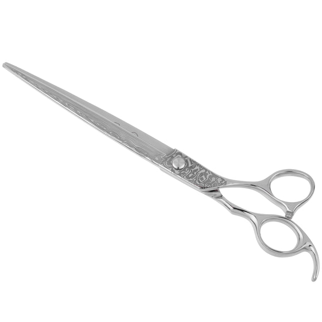 Special One Damasco Scissors - professional straight scissors with long blades, VG10 steel