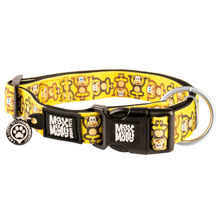 Max & Molly GOTCHA! Smart ID Monkey Maniac Collar - collar with smart tag for dogs