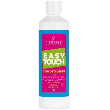 FluidoPet Easy Touch Conditioner - professional, highly efficient softening conditioner with macadamia and coconut oil, for dogs and cats.