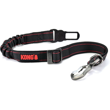 KONG Travel Deluxe Swivel Tether - padded safety belt for cars, for dogs