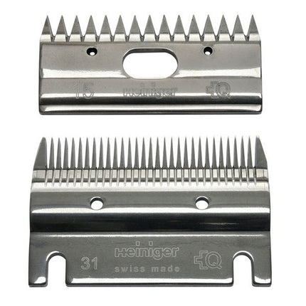 Heiniger 31/15 - complete blade set for horses, cutting height