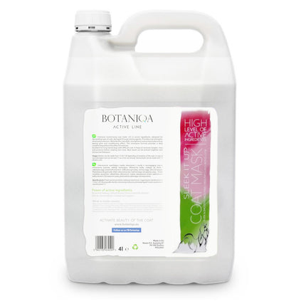 Botaniqa Active Line Sleek It Up Coat Mask - smoothing and weighty mask for dogs with long, silky fur, concentrate 1:30