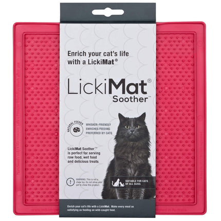 LickiMat Classic Soother Cat - licking mat for cats