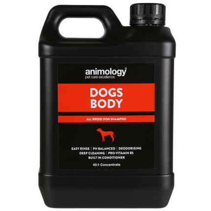 Animology Dog Body Shampoo - universal shampoo for dogs, suitable for all coat types - 2.5L