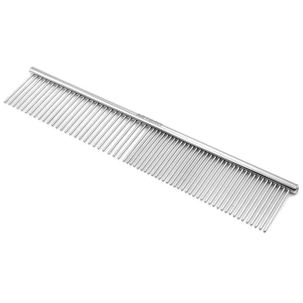 Artero Large Pin Comb - metal comb with a mixed tooth spacing of 50/50, long pins