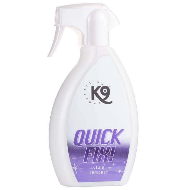 K9 Quick Fix Stain Remover - dry shampoo for light-colored dogs and horses